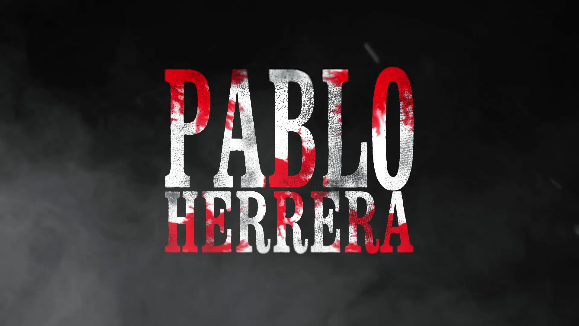 Nombre y apellido ensangrentado al estilo Peaky Blinders