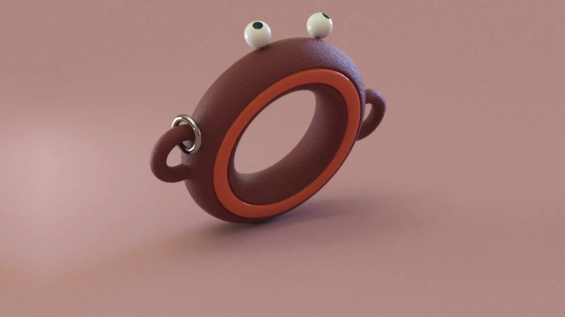 Torus en 3D rodando por el suelo