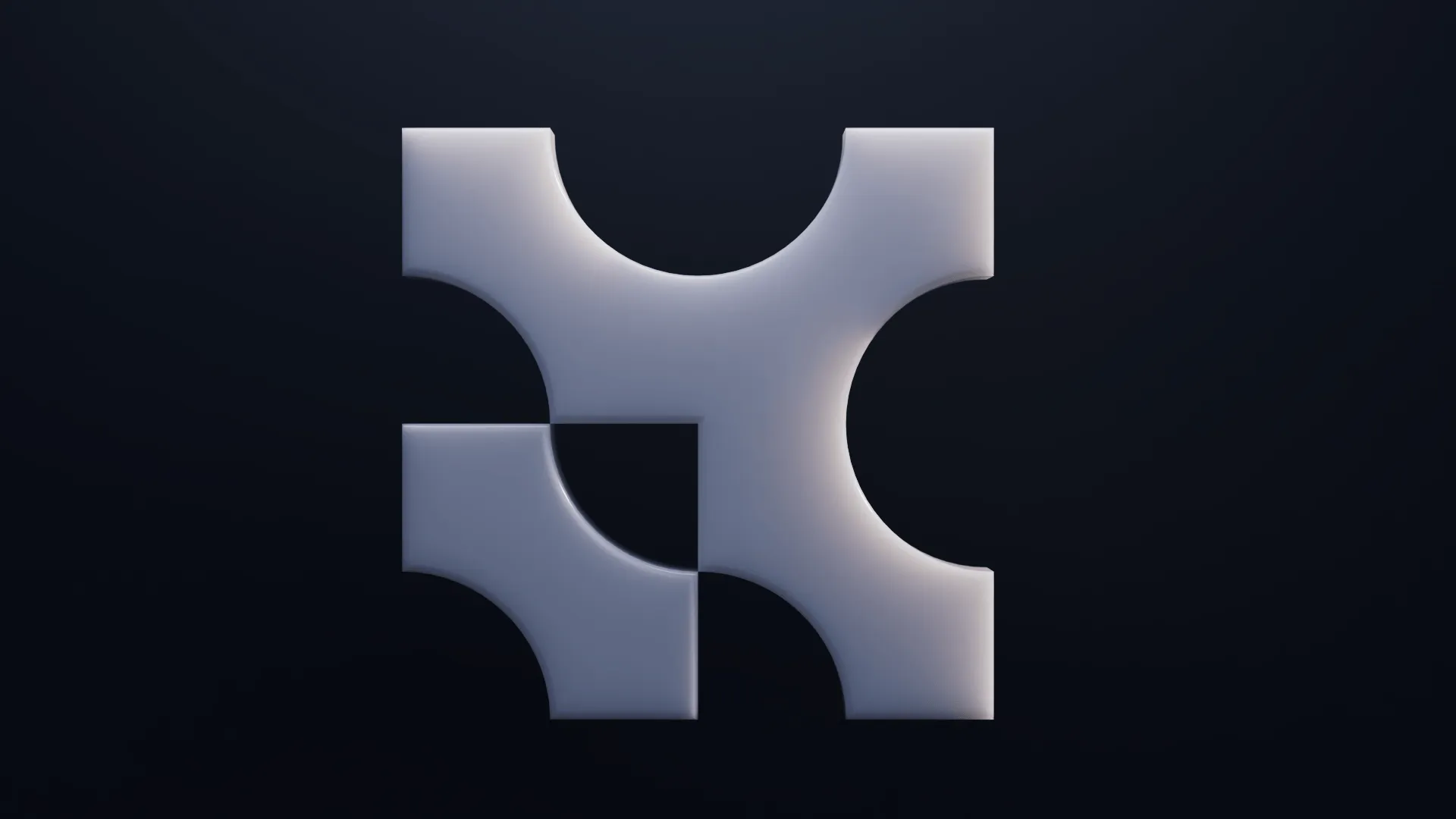 Anagrama del logotipo de Extendra en 3D