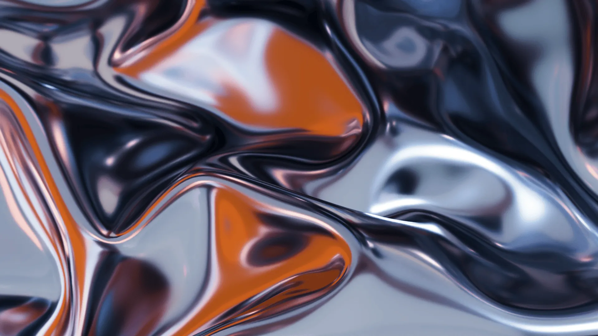 Composición abstracta en 3D con variación en el color