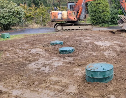 Danhoe Excavating. We believe good work and honest sweat make for the best projects.