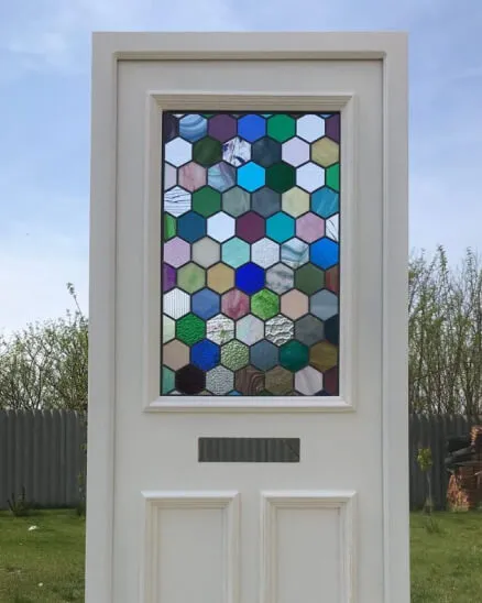 Traditional edwardian front door