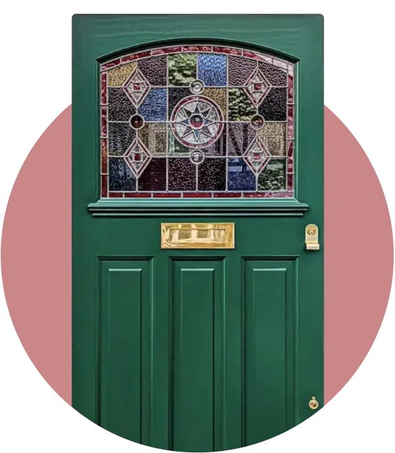 1930's front door