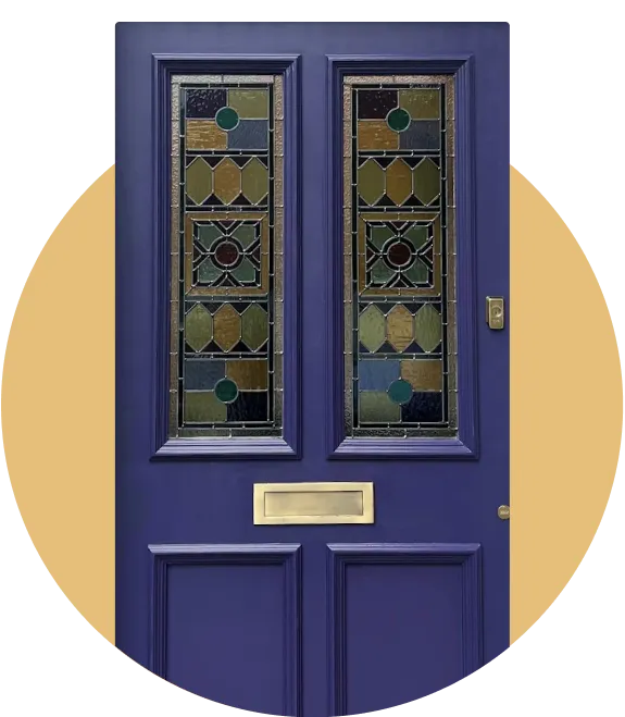 traditional edwardian front door