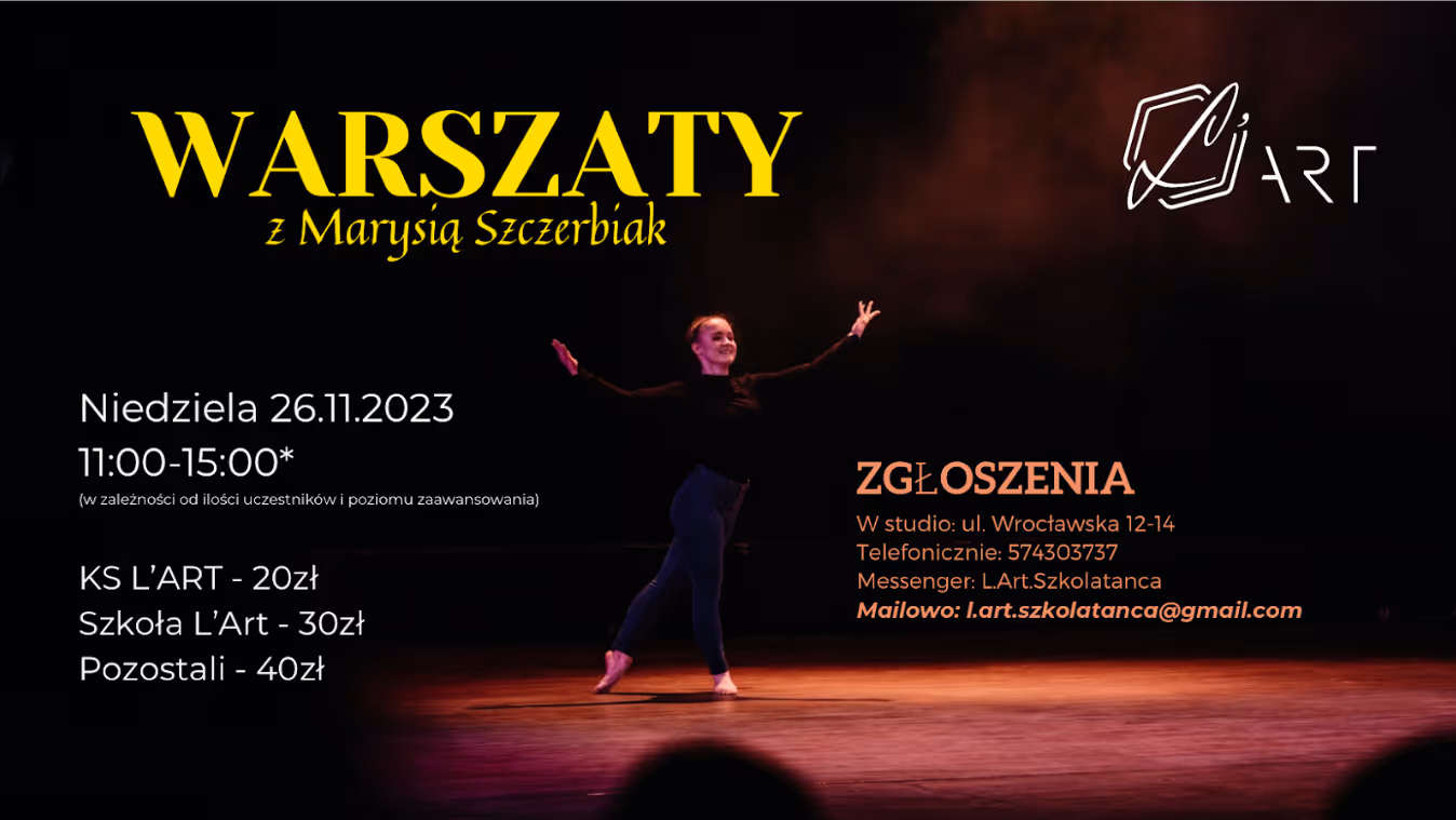 Jazz i Współczesny z Marysią Szczerbiak