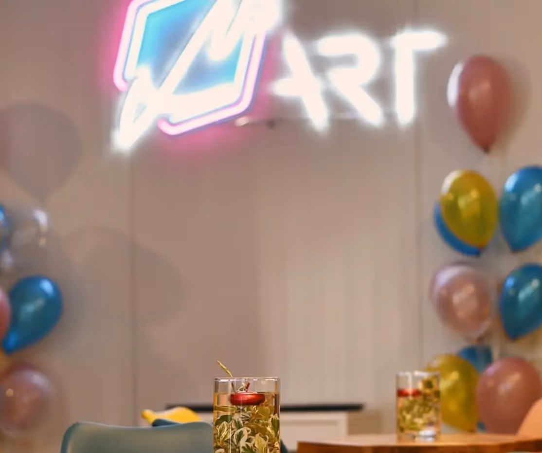 drink, balony, przyjęcie, logo LART