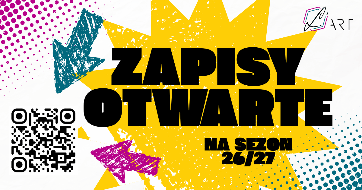 L'ART zapisy na zajęcia pozalekcyjne taneczne akrobatyczne aerial 26/27 kalisz i okolice