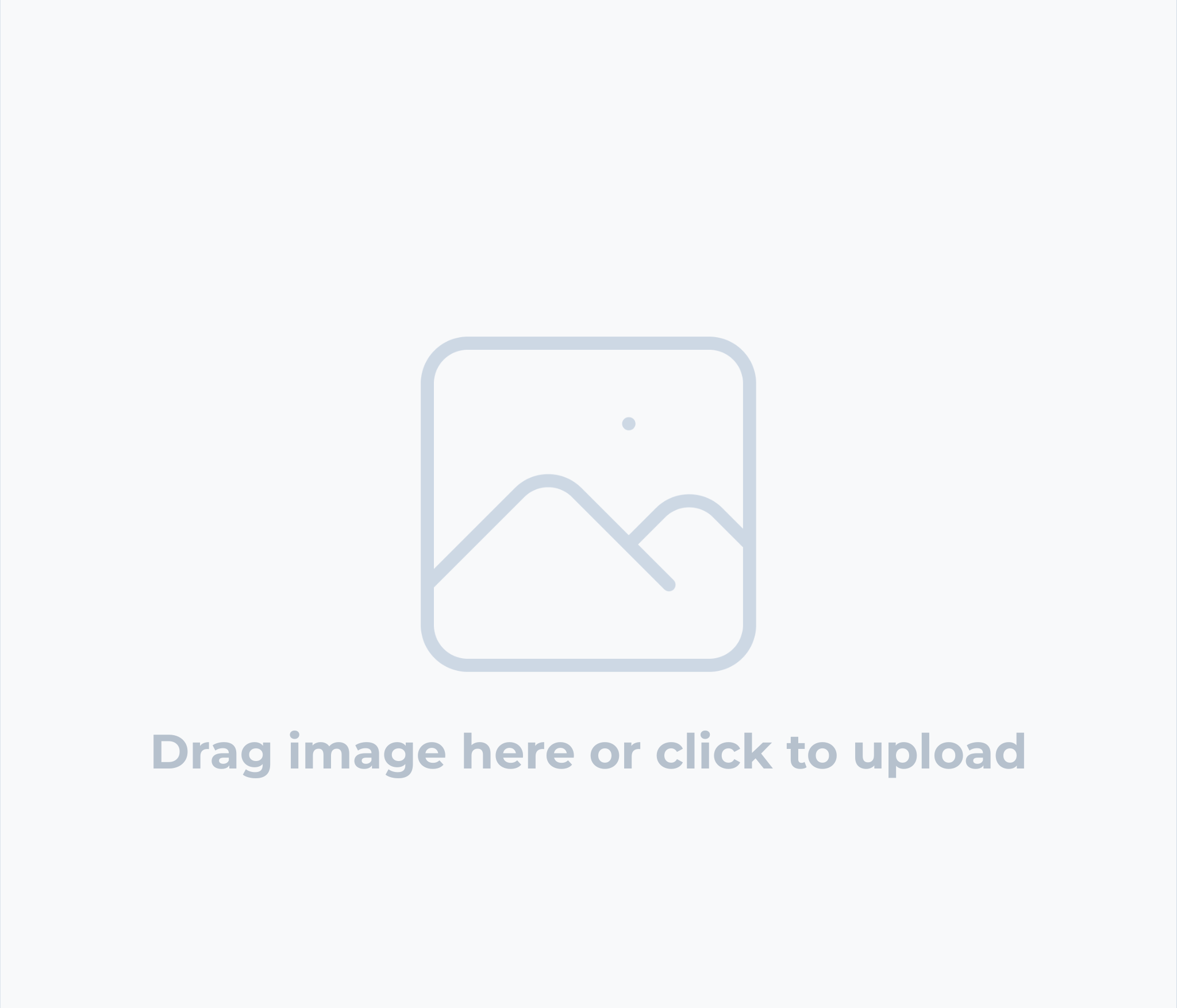 Upload or drag an image here