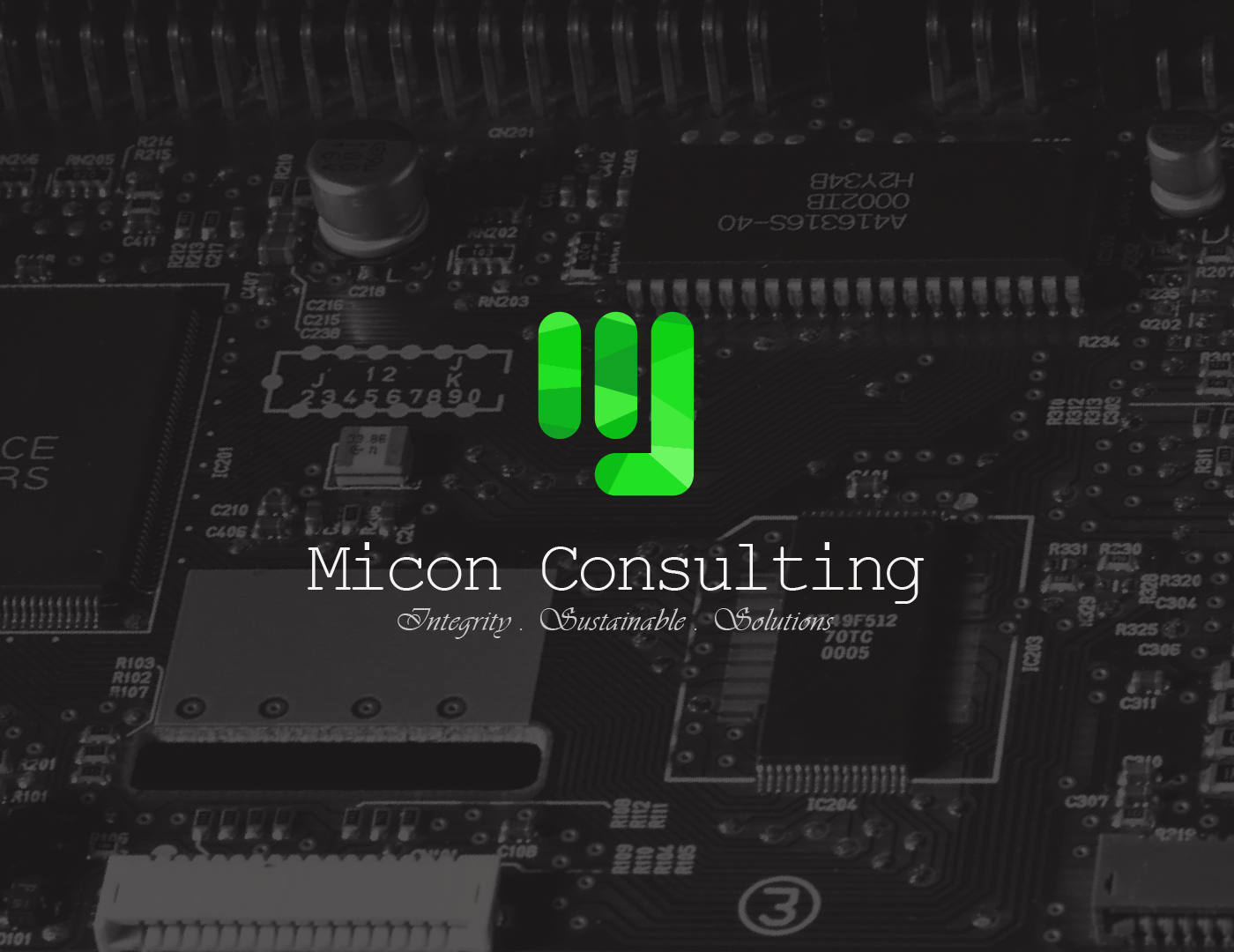 Micon Consulting logo design project