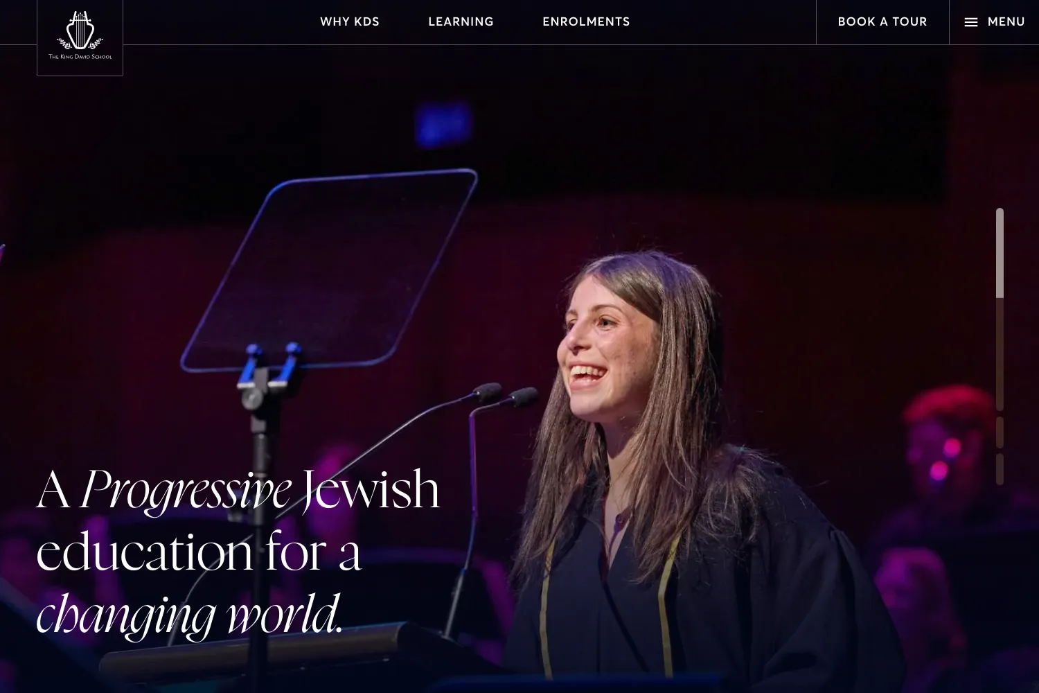 The King David School homepage