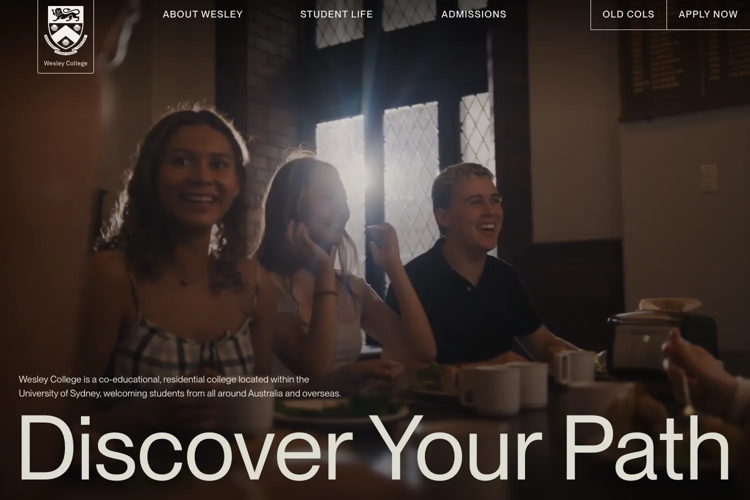 Wesley College homepage