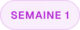 Purple pill-shaped button with the text 'SEMANE'.