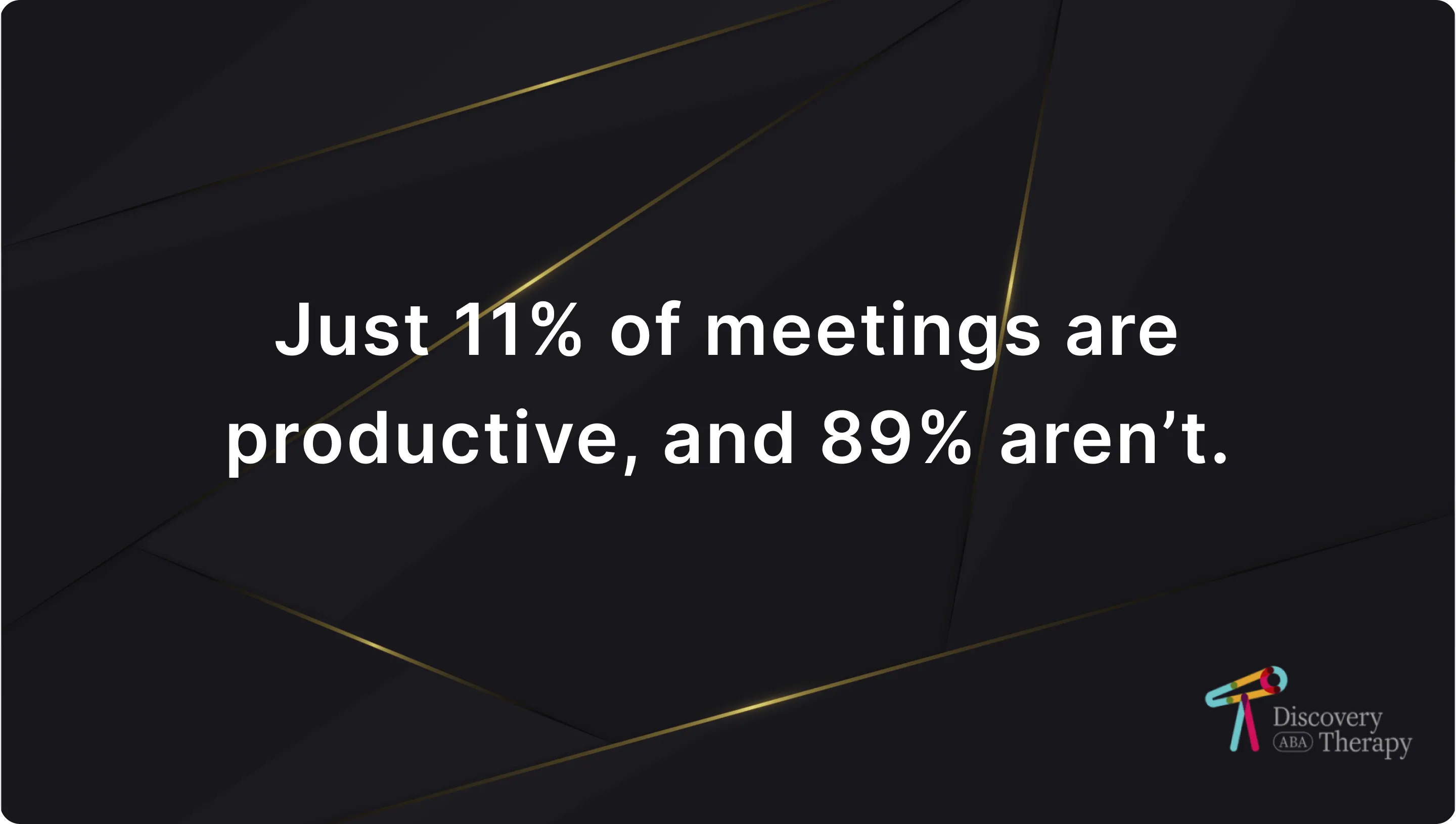 percentage of meetings that are productive