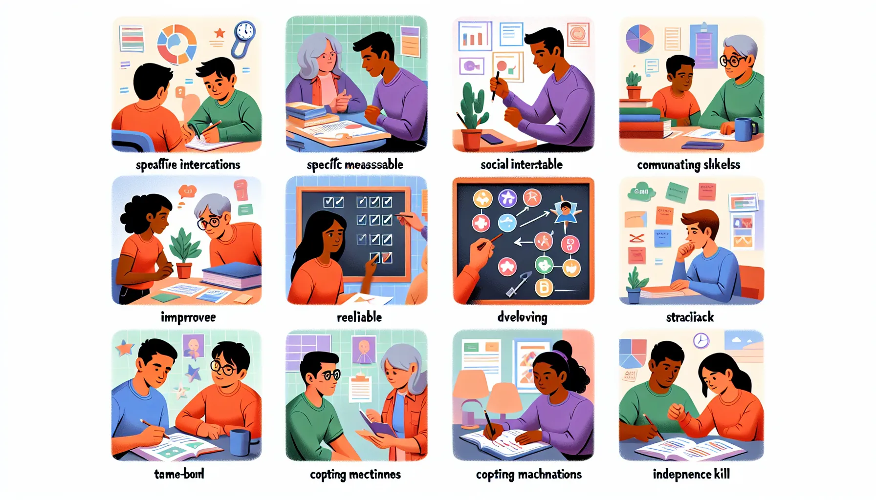 Illustrative Examples of SMART Goals for Students with Autism