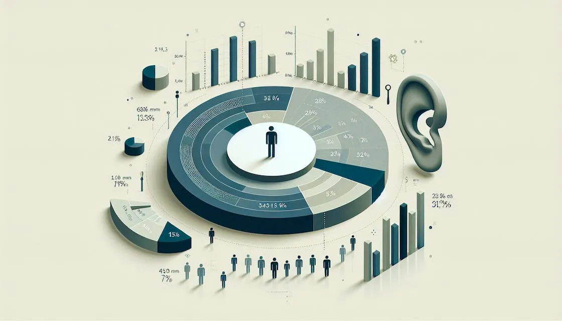 Hearing Loss Statistics and the Number of Deceased Individuals in the United States of America