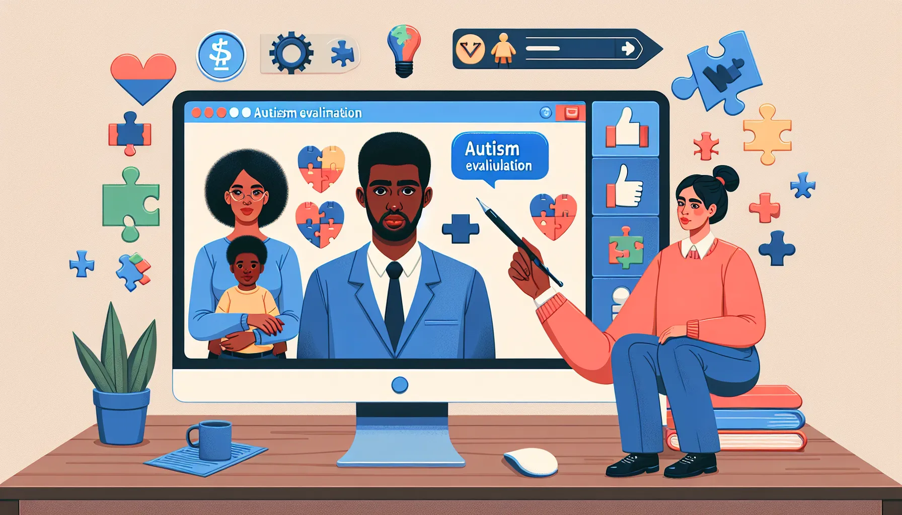Virtual Autism Evaluation for Timely Support