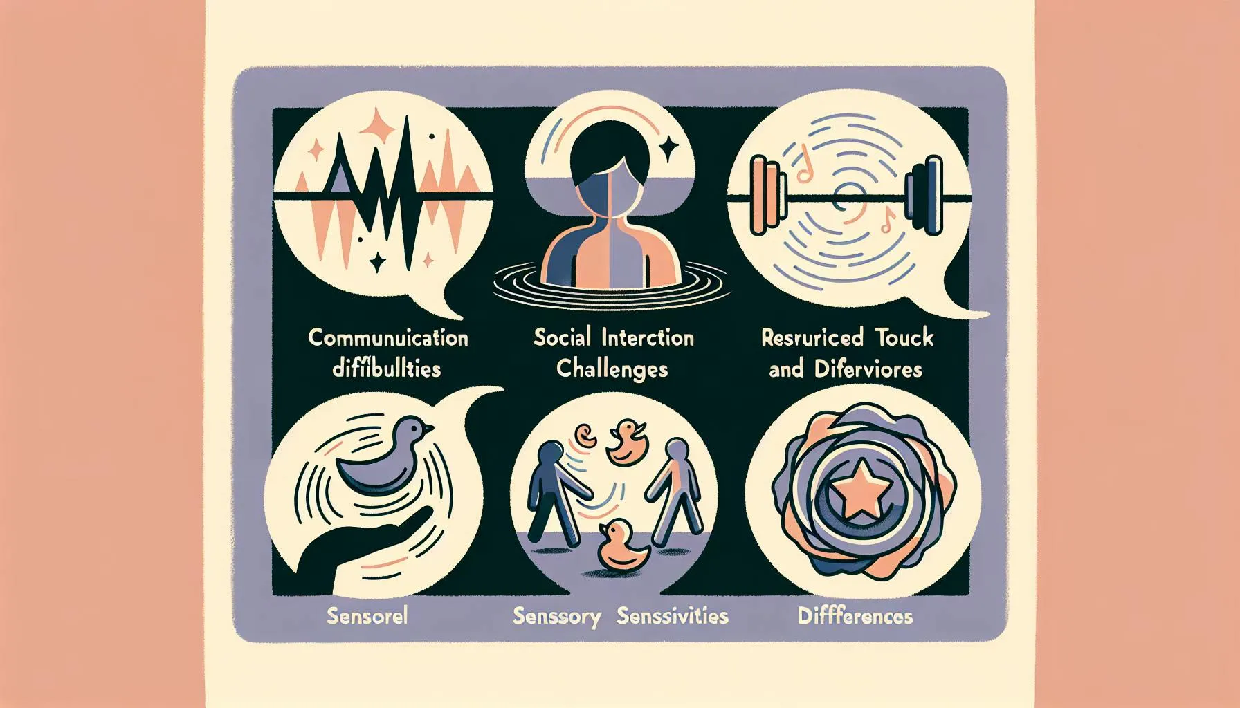 Understanding the Five Areas of Challenges in Autism Basic