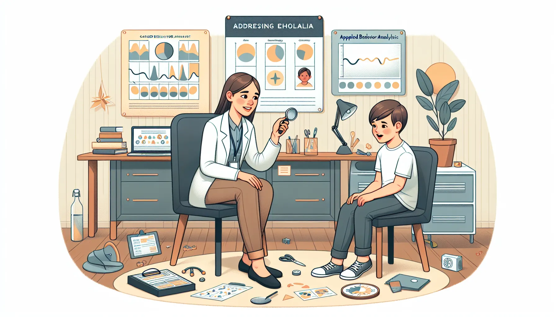 Addressing Echolalia with ABA Therapy