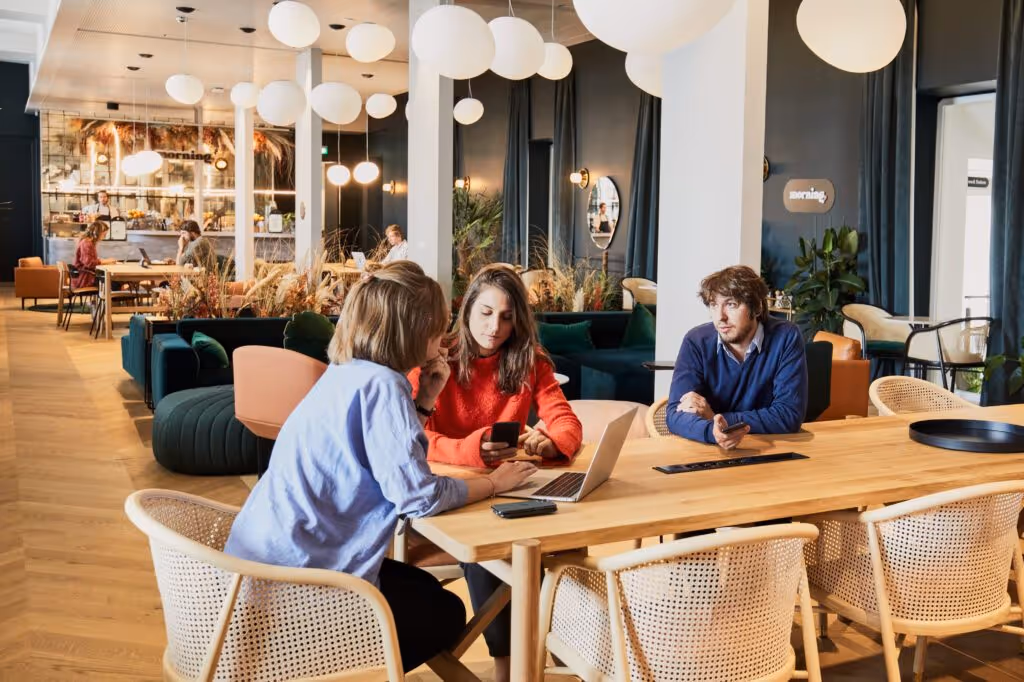 Espace commun d'un espace Morning