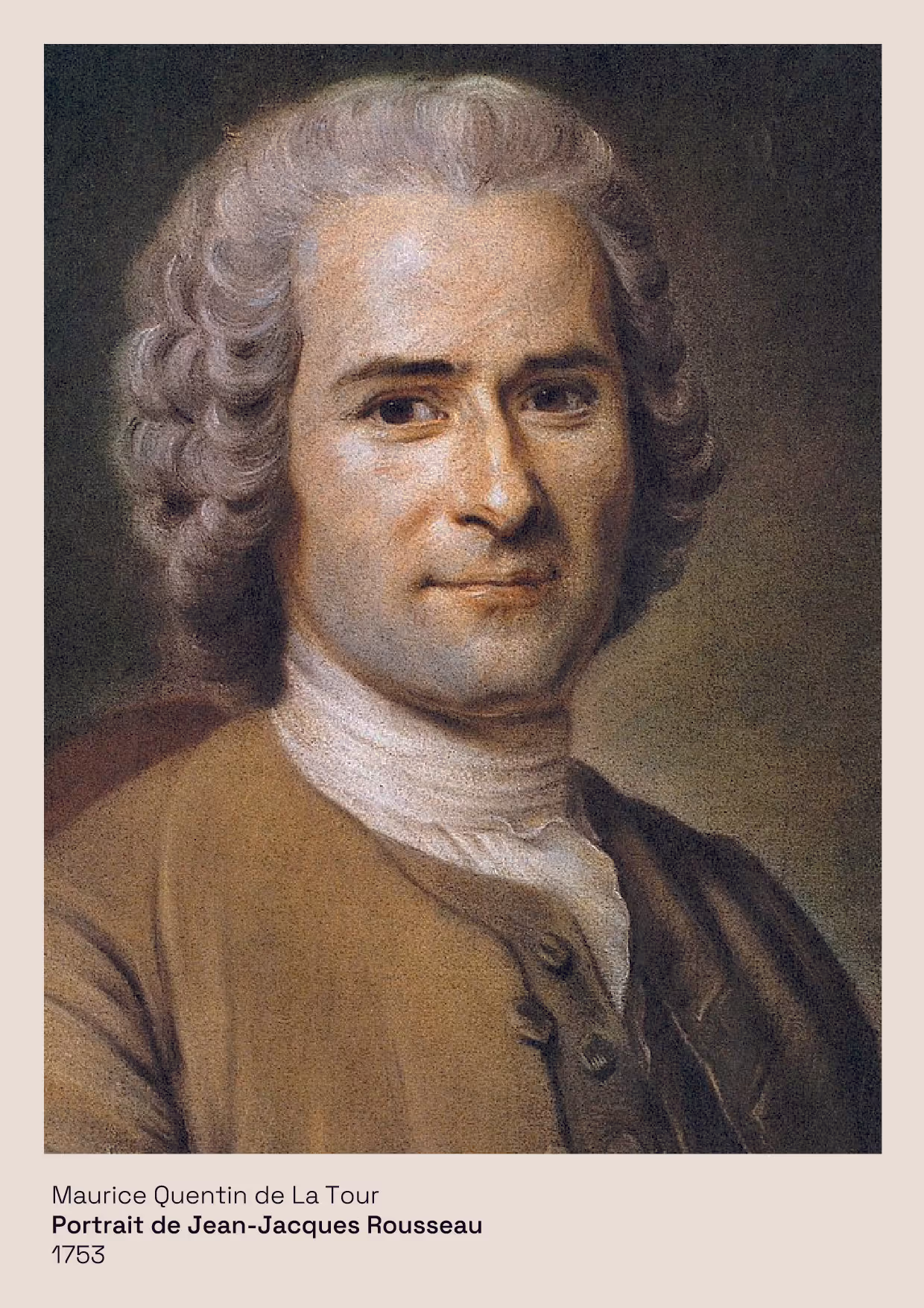 Portrait de Maurice Quentin de La Tour