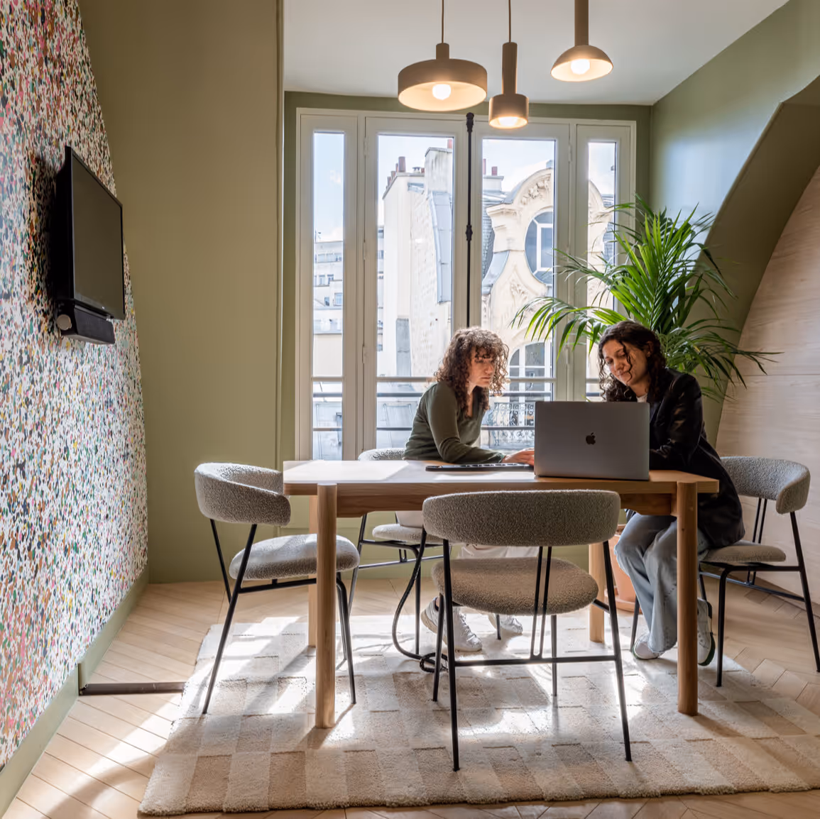 Salle de réunion de l'espace Morning Bourse