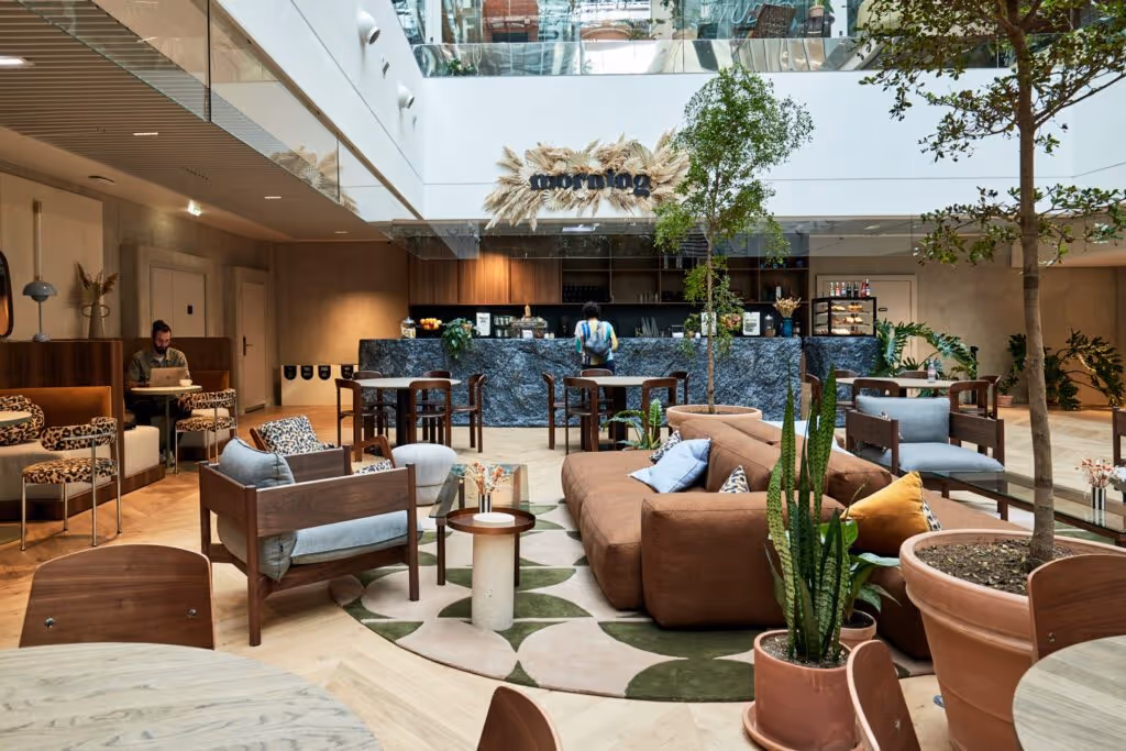 Espace commun chez Morning Laffitte