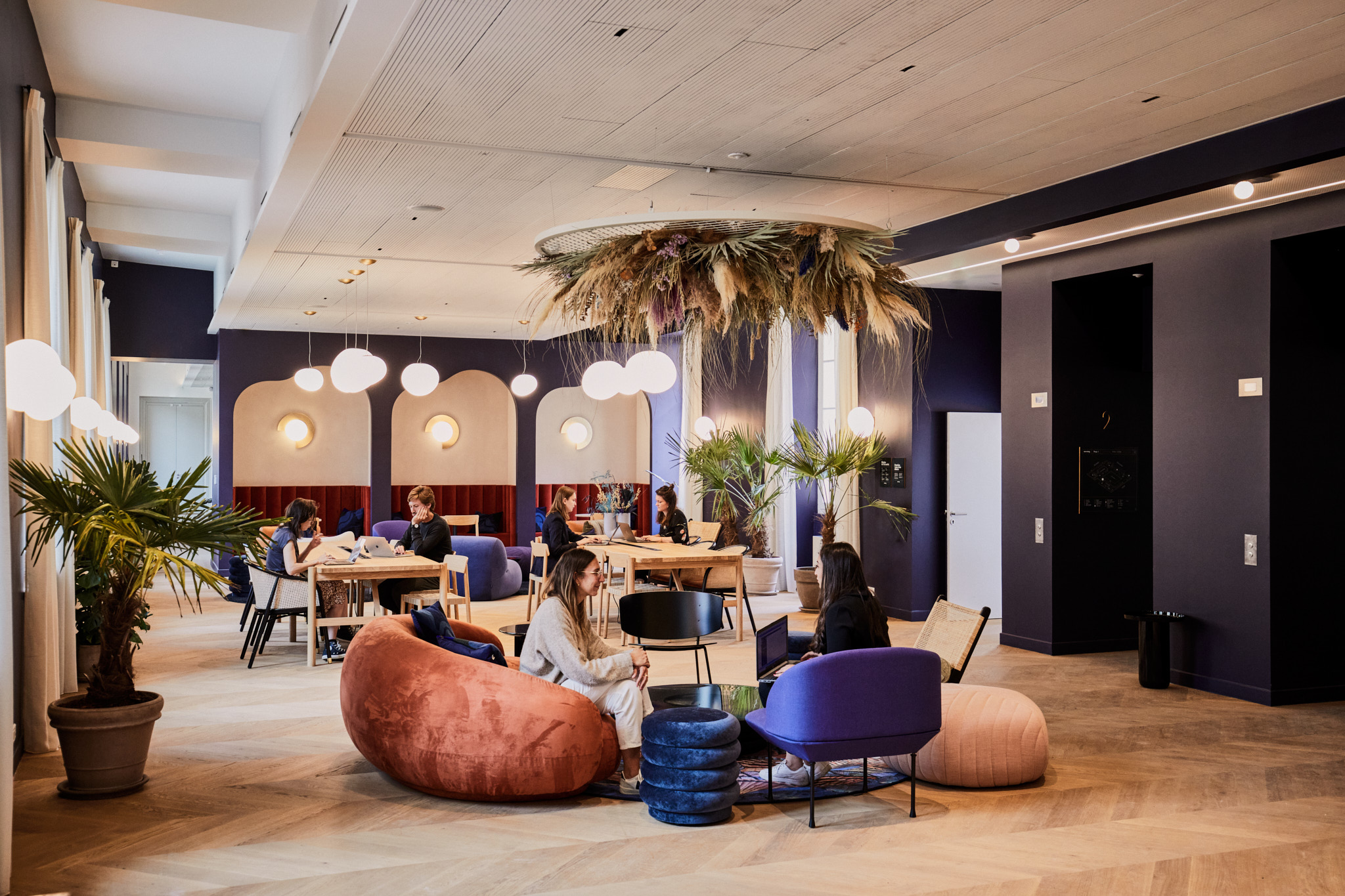 Salon, espace commun chez Morning Concorde