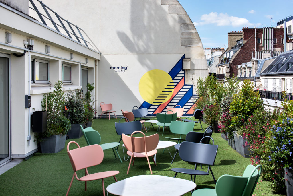 Rooftop chez Morning Amsterdam