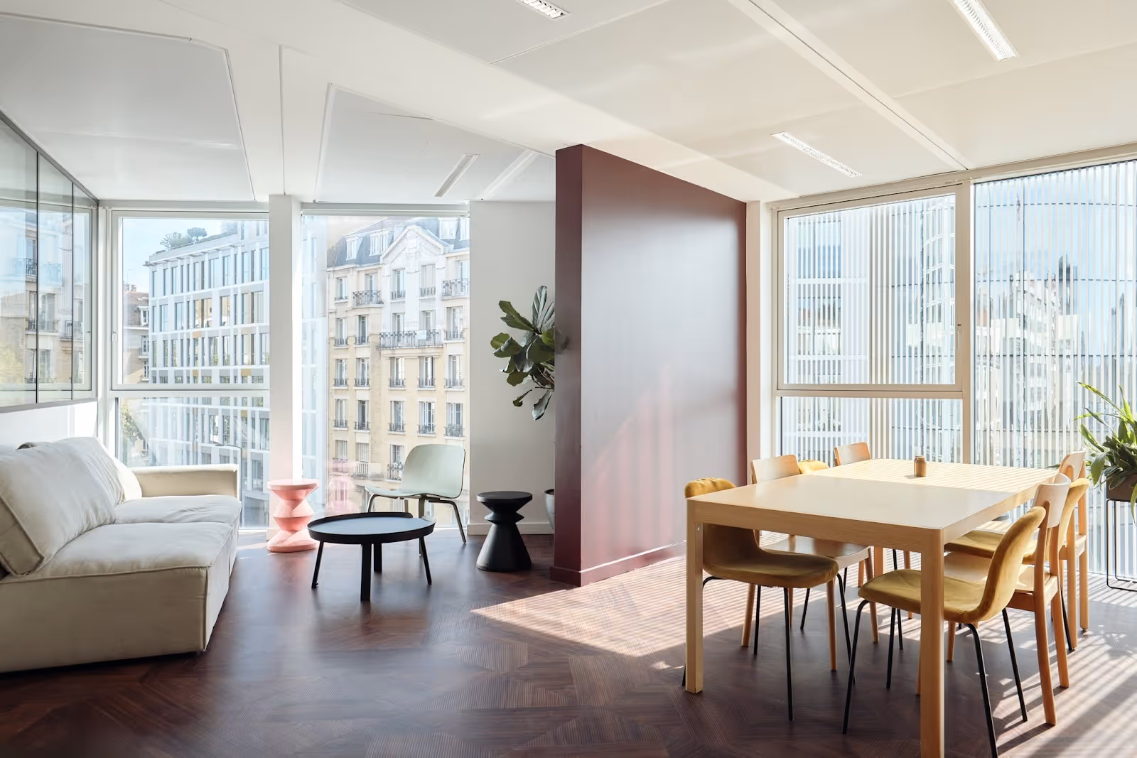 Espace commun chez Morning Clichy