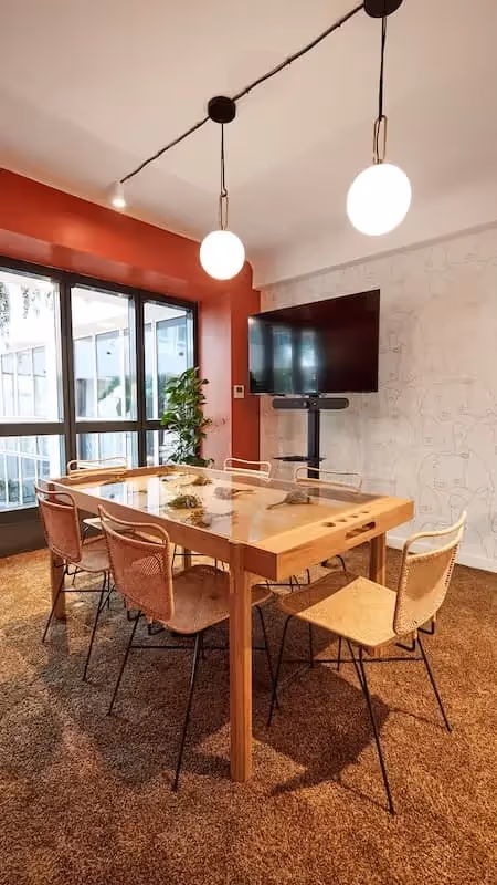 Salle de réunion Galard du coworking Morning