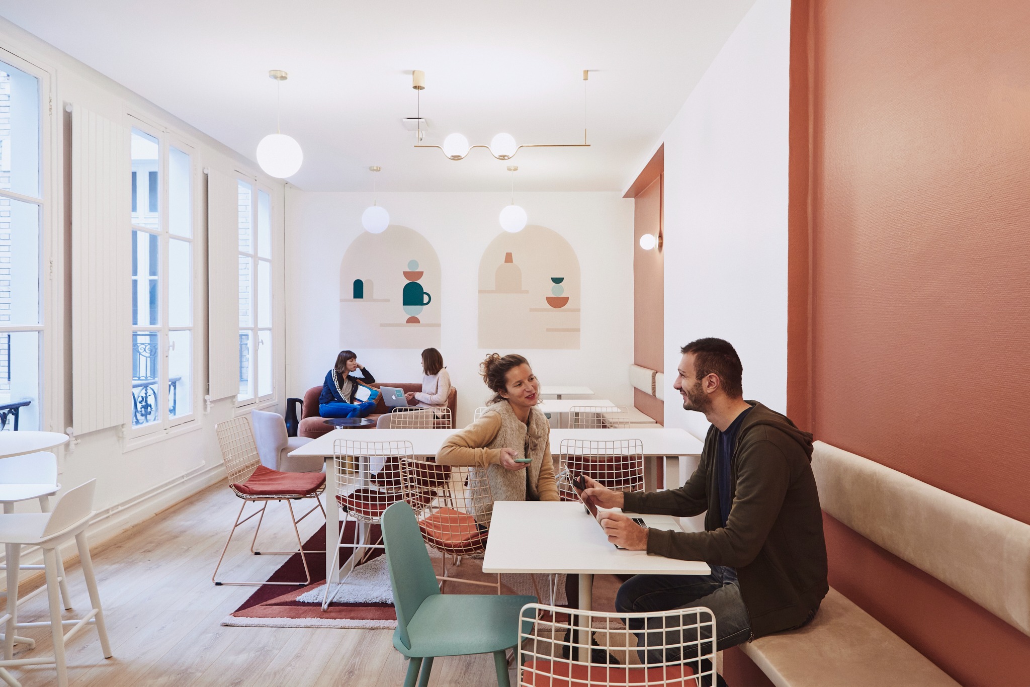Espace de coworking chez Morning Toudic