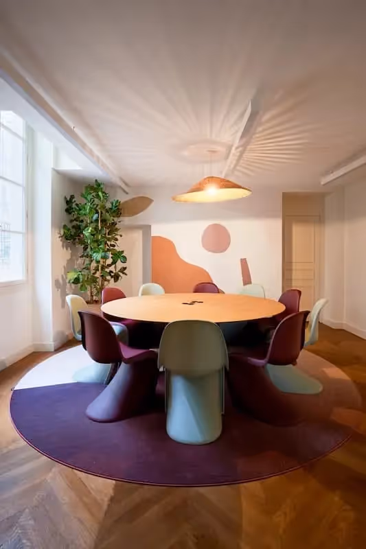 Salle de réunion Deyrolle du coworking Morning