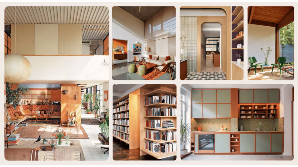 Moodboard Morning Levallois, maison atelier