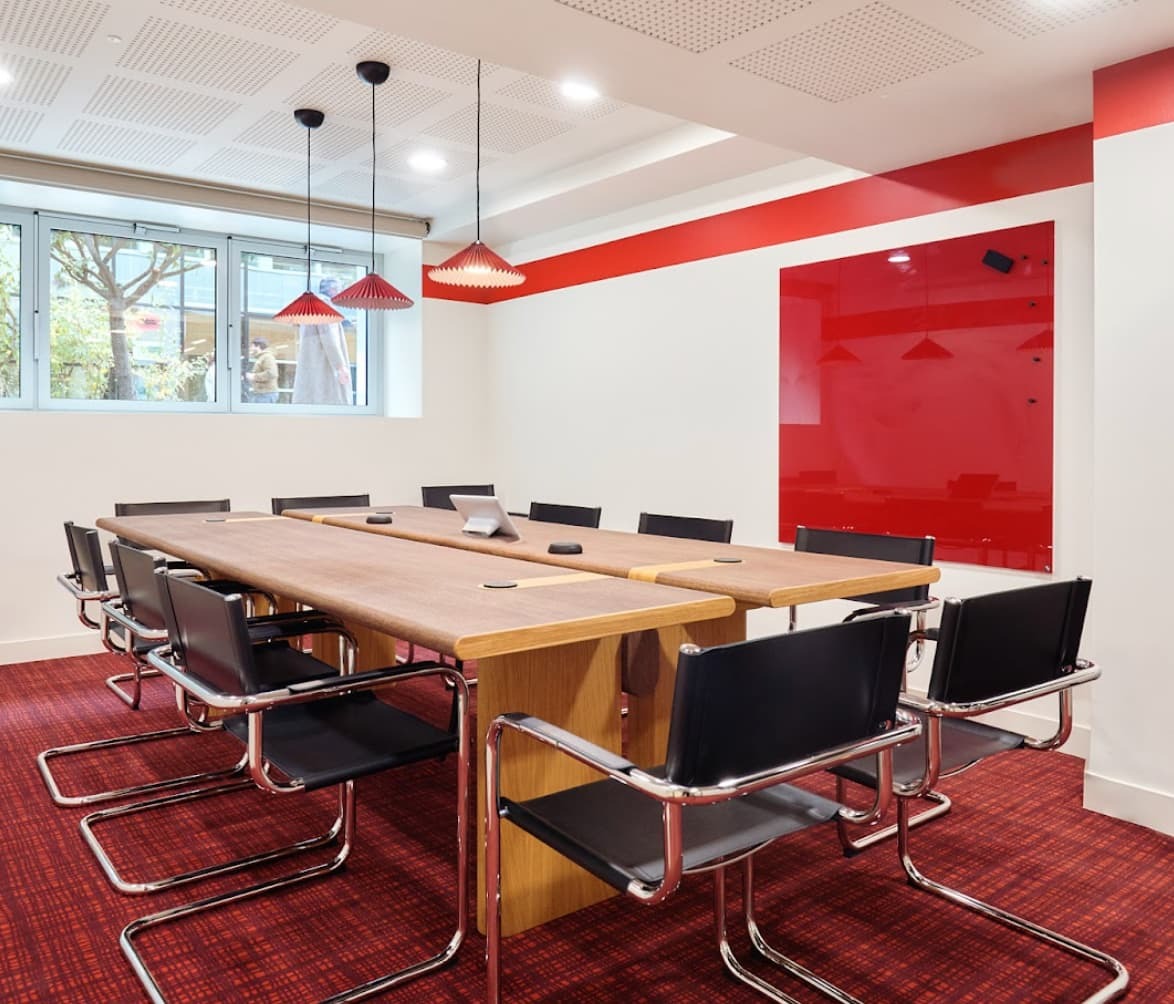 Salle de réunion chez Morning Levallois