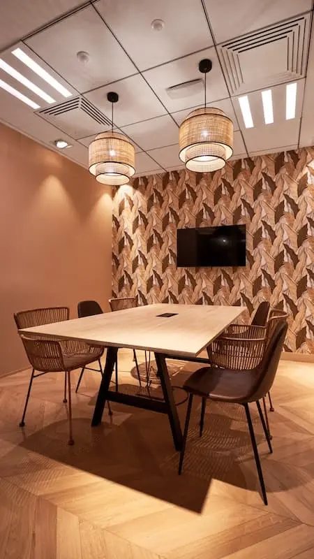 Salle de réunion Pires du coworking Morning