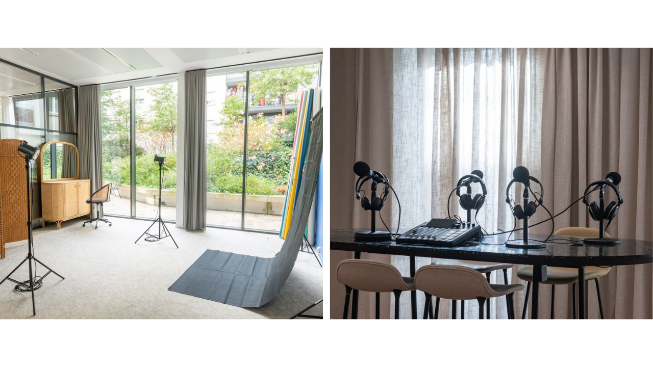 studio photo et studio podcast