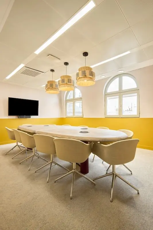 Salle de réunion Soulages du coworking Morning