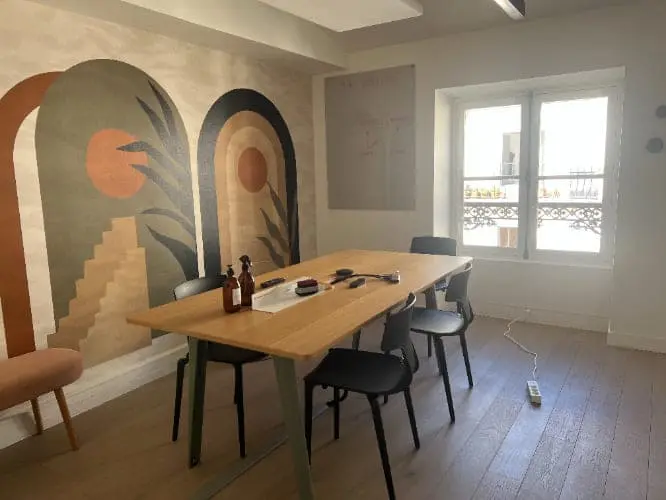 Salle de réunion Les restos du coeur du coworking Morning