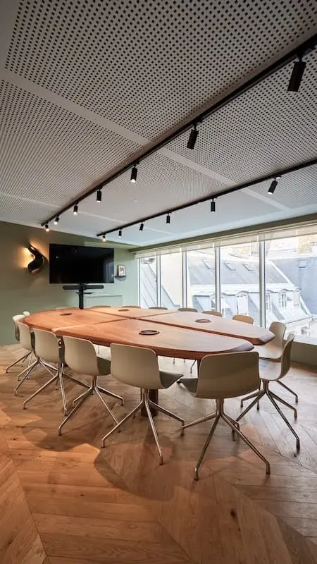 Salle de réunion Radieuse du coworking Morning