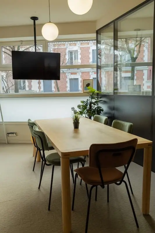 Salle de réunion Le bosquet du coworking Morning