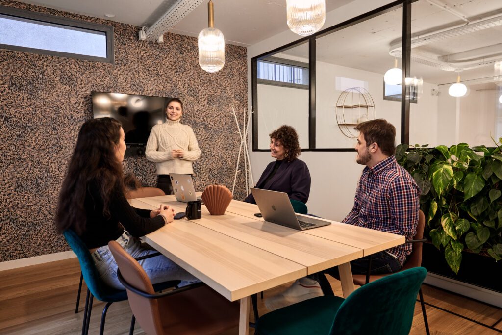 Salle de réunion chez Morning République-Boulanger