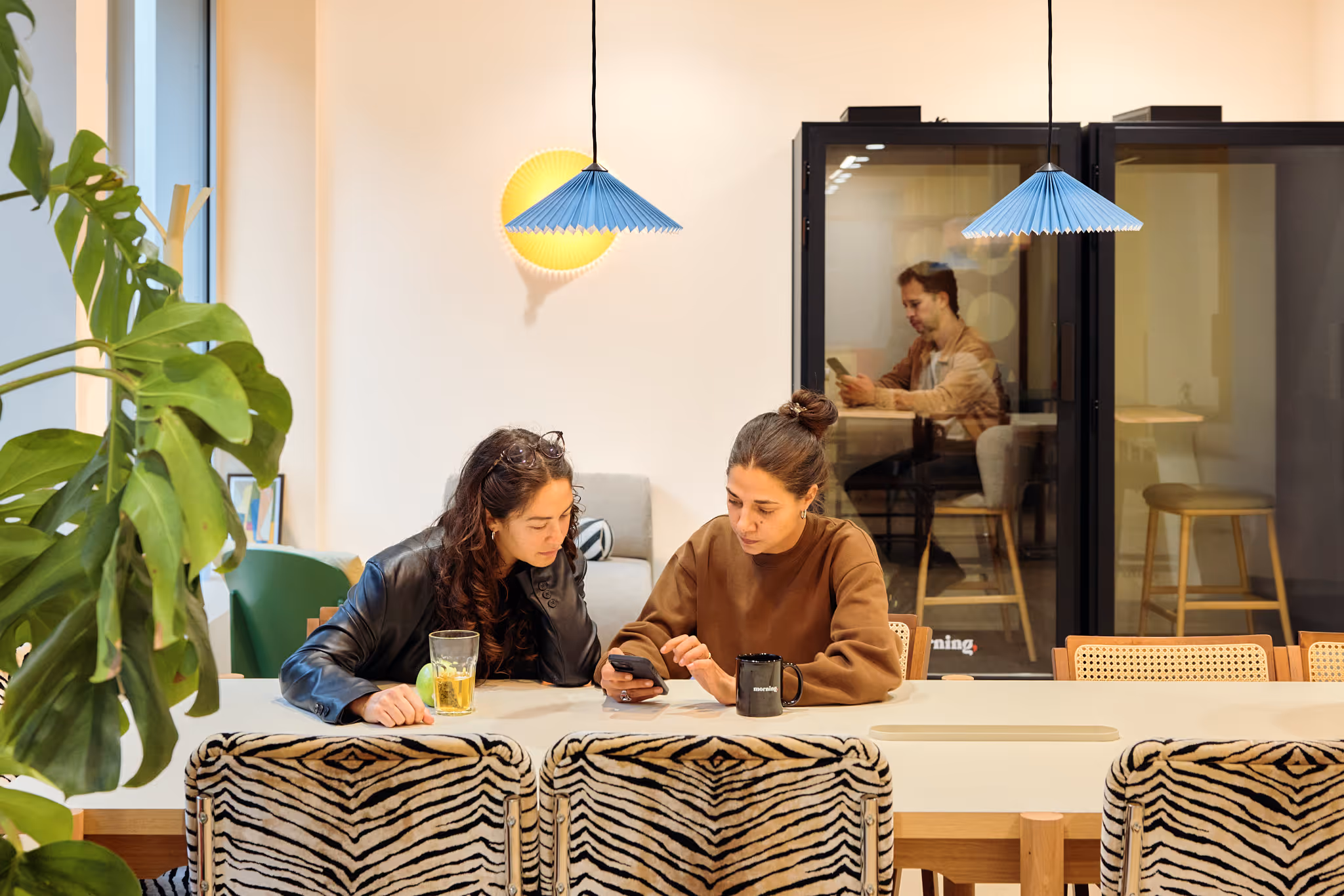 Espace collaboratif chez Morning Levallois