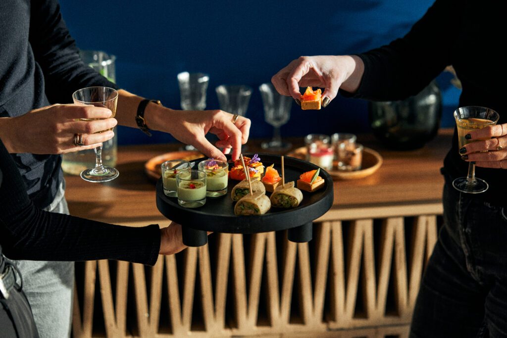 Morning catering service