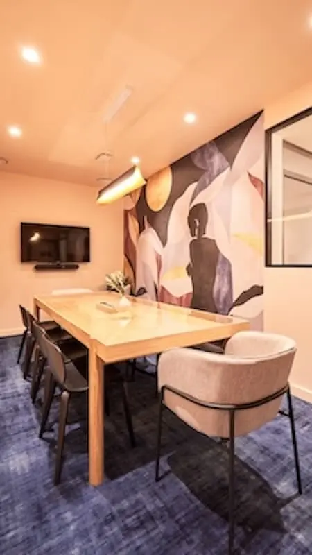 Salle de réunion Ponceau du coworking Morning
