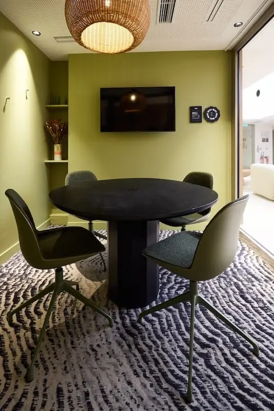 Salle de réunion Chateaubriand du coworking Morning