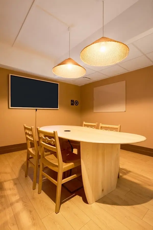 Salle de réunion Franc du coworking Morning