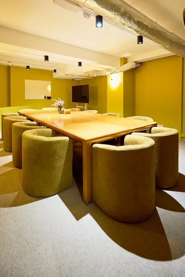 Salle de réunion Couronne du coworking Morning