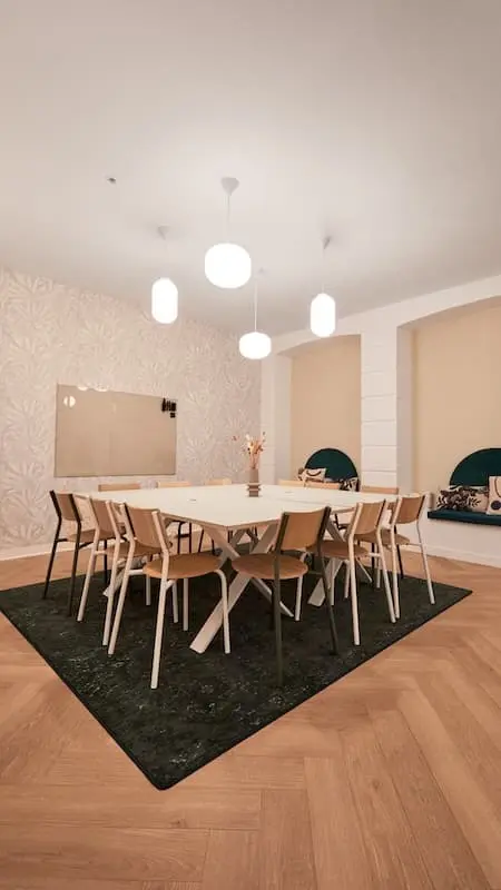 Salle de réunion Malthius du coworking Morning