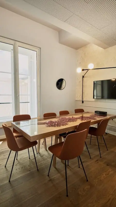 Salle de réunion Perrault du coworking Morning