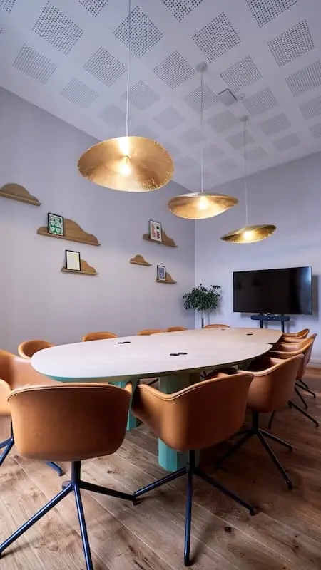 Salle de réunion Dunant du coworking Morning